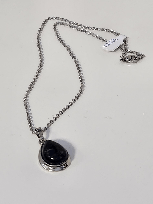 Collier pierre de sodalite