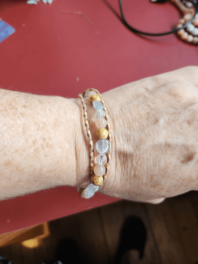 Bracelet litho stimulant immunitaire
