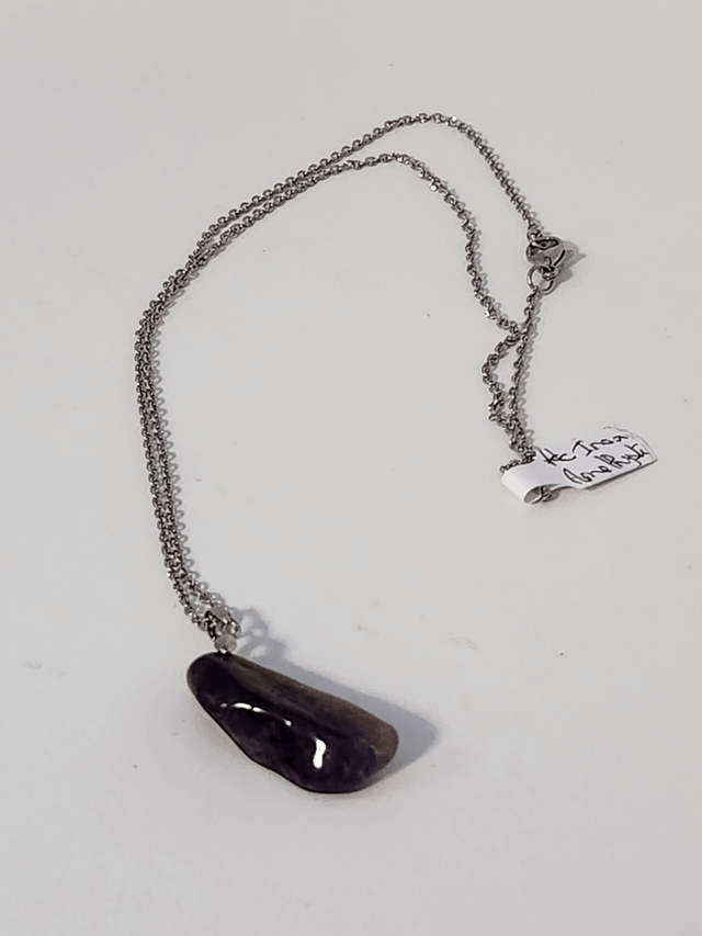 Collier pierre d’améthyste 