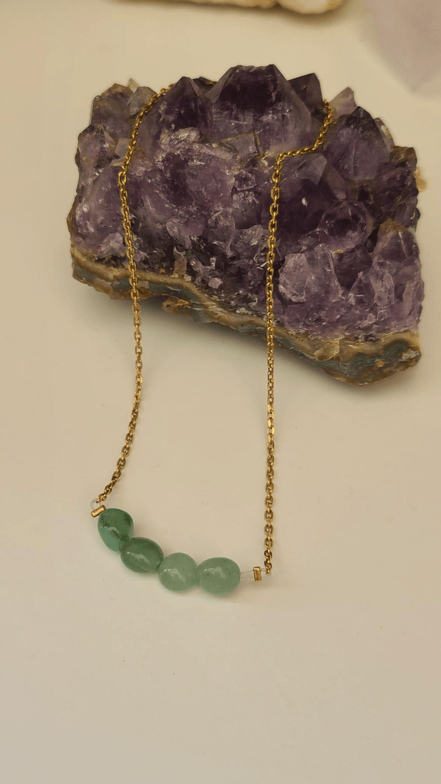 Collier aventurine