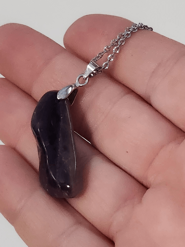 Collier pierre d’améthyste 
