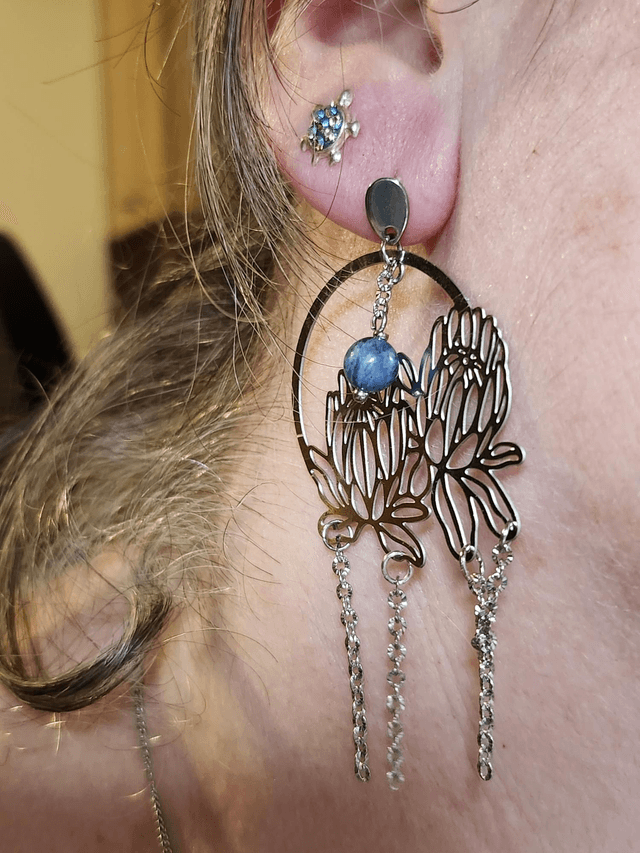 BO lotus argenté et soldalite