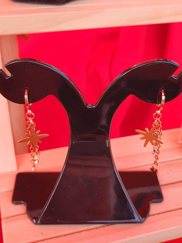 Boucle d’oreille étoile 