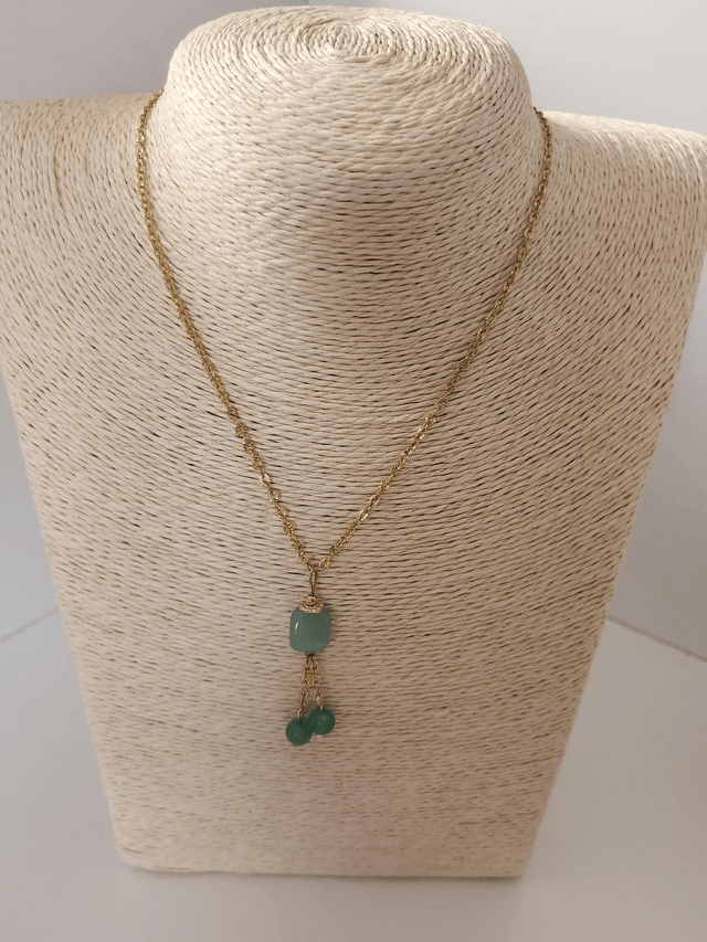 Collier trio d’aventurine 