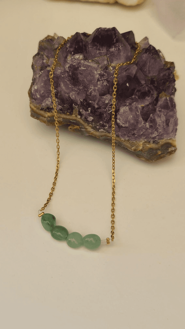 Collier aventurine
